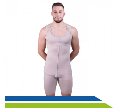 Cinta-Pós-Cirúrgica-Masculina-Completa-com-Colchetes-e Pernas-Cód-60409-1