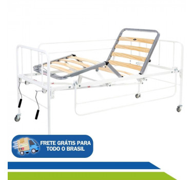 Cama-Articulada-2-Manivelas-Evolution-Fit-Com-Grade-Móvel-