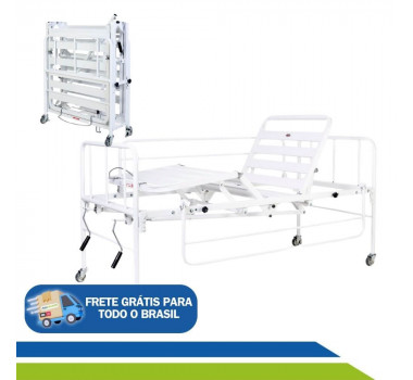 Cama-Articulada-Dobrável-2-Manivelas-com-Grade-Steel-Pilati-7