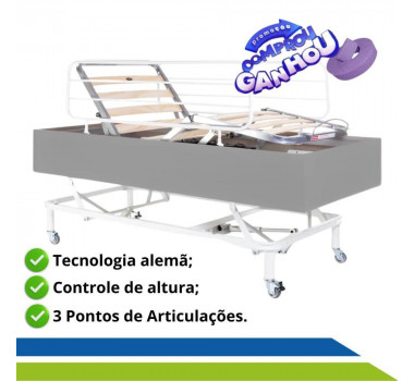 Cama-Motorizada-Articulada-com-Regulagem-de-Altura-Rodas-Colchão-Hospitalar-Original-e-Par-de-Grades-Pilati-10