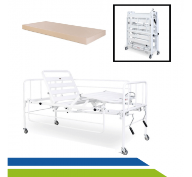 Cama-Articulada-Dobrável-2-Manivelas-com-Grade-Steel-e-Colchão-Original-Pilati-1
