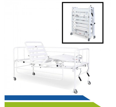 Cama-Articulada-Dobrável-2-Manivelas-com-Grade-Steel-Pilati-1