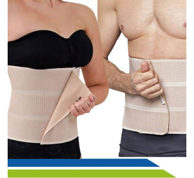 Faixa Abdominal com Elásticos 3 Elásticos Macom Malhas Compressivas  Modeladoras e Pós Cirúrgicas - Cod. 4013