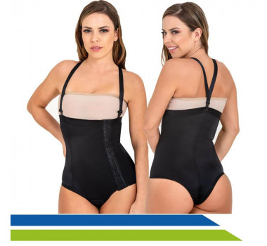 Cinta abdominal pós-parto com fecho lateral 60608