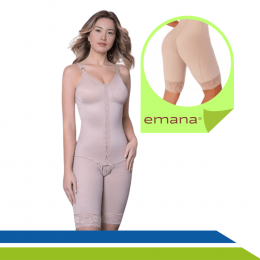 Cinta Pós-Cirúrgica Emana Abdominoplastia Lipo Gluteoplastia Macaquinho Média Compressão New Form