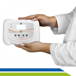 Striat Ibramed Estética Aparelho de Corrente Microgalvânica e High Volt Novo Design LCD Touch