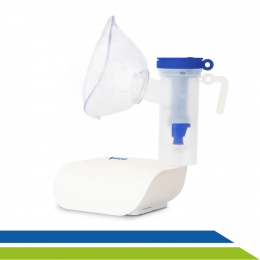 Inalador Nebulizador Compressor de Ar Comprimido Infantil Adulto Gripe Sinusite Bivolt Dellamed 