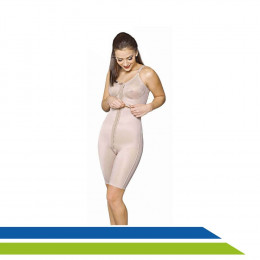 Cinta Pós-Cirúrgica Subdividida Reforço Frontal Abdominoplástia Mamoplastia Macom Cód. 2016