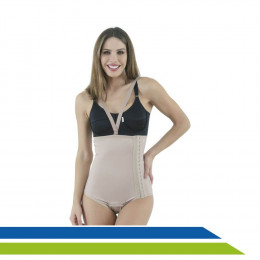Cinta Abdominal Pós-Parto Lipoaspiração com Colchetes Laterais e Alça Destacável - Macom - Cód. 2003