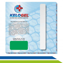 Fita de Silicone para Cicatriz e Prevenção de Queloide 35cmx3cm - Cód. D135 - Kelogel