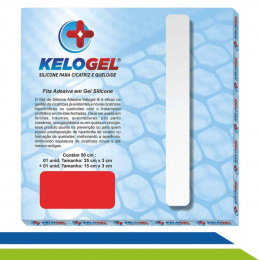 Fita de Silicone para Cicatriz e Prevenção de Queloide Plástica Cesárea 50cmx3cm - Kelogel