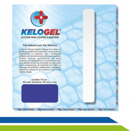 Fita de Silicone para Cicatriz e Prevenção de Queloide 70cm x 3cm - Cód. D170 - Kelogel