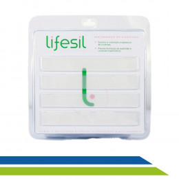 Fita de Silicone para Cicatriz e Prevenção de Queloides Formato Tira 15x2cm - Lifesil