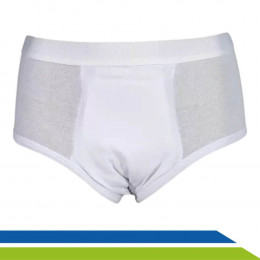 Roupa Íntima Absorvente Escapes Incontinência Urinária Lavável Unissex Cavada Infantil/Juvenil