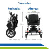 cadeira - eletrica - motorizada - adulto - idoso - repouso - mobilidade - dobravel