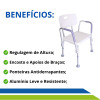 cadeira - banho - ortopedico - idoso - mobilidade - cadeirante - dilepe