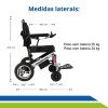 cadeira - eletrica - motorizada - adulto - idoso - repouso - mobilidade - dobravel