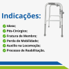 Andador - Idoso - Fratura - Mobilidade - Andador Articulado10