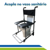 Cadeira - Cadeira de Banho - Cadeira Ortomobil - Cadeirante - Acamado