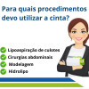 Kit-Pos-Cirurgia-Plastica-Cinta-Completa-Macaquinho-e-Kit-de-Placas-em-Espuma - Macom