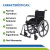 Cadeirante - Acamado - Perda de Mobilidade - Fratura - Cadeira para Idoso