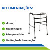 andador - idoso - adulto - perda de mobilidade - cadeirante - dilepe