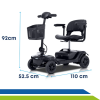 Scooter - Mobilidade - Conforto - Idoso - Cadeira - Motorizada 14