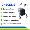 Andador-Idoso-3-Rodas-Dobrável-Freios-Cesto-Frontal-e-Bolsa-3