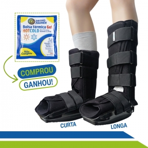 Bota Ortopédica Imobilizadora Bilateral de Tornozelo Curta ou Longa - Dilepé Bota Ortopédica Imobilizadora Bilateral de Tornozelo Curta ou Longa - Dilepé