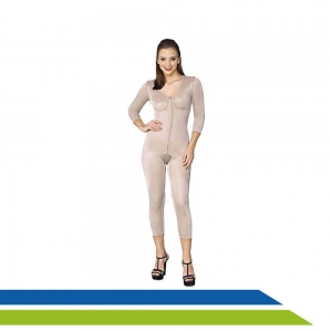 Cinta Pós-Cirúrgica Longa com Mangas e Pernas Lipoaspiração Abdominoplástia Mamoplastia Macom Cinta Pós-Cirúrgica Longa com Mangas e Pernas Lipoaspiração Abdominoplástia Mamoplastia Macom