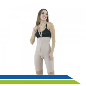 Cinta Pós-Cirúrgica e Modeladora Macom - Bermuda com Colchetes e Alça Destacável- Cód. 2034 Cinta Pós-Cirúrgica e Modeladora Macom - Bermuda com Colchetes e Alça Destacável- Cód. 2034