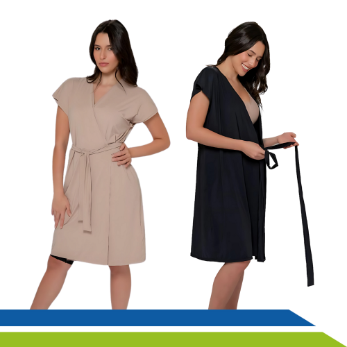 Hobby Para Recuperação Pós-Cirúrgica Abdominoplástia Hérnia Bolsos Interno para Dreno Proteção UV 50+