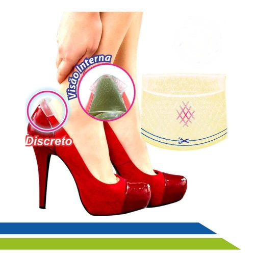 Ultra Protetor para Tendão de Aquiles Soft Gel 2 em 1 Lady PAR - Cód. 0001027-UN