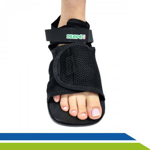 Sandália Baruk Ortopédica Pós-Cirúrgica Hálux Valgo Joanete Pé Diabético Ajustável Confortável Antialérgico