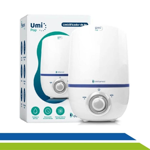 Umidificador De Ar Ultrassônico e Aromatizador Umi Pop 2,3l Bivolt Casa Criança