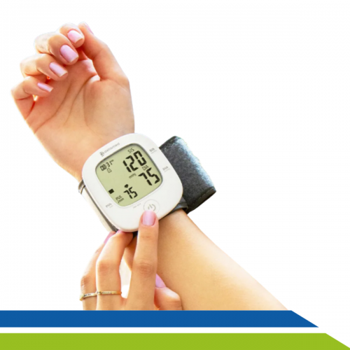 Monitor Aparelho de Pressão Arterial 3 em 1 Pulso 2 Usuários 120 Medições Arritmia Prático