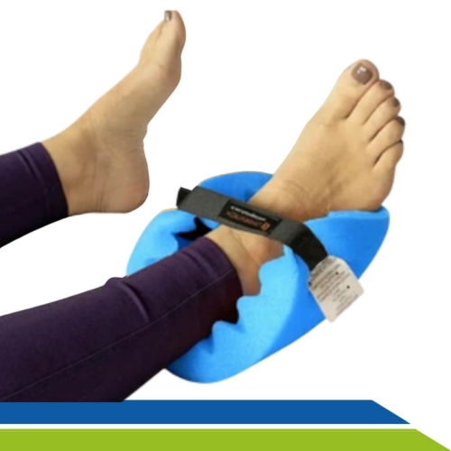 Protetor De Calcanhar Espuma Anti Escaras Ortopédico em Caixa de Ovo Cadeirante Acamado Idoso Longevitech