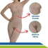 Cinta Completa Pós-Cirúrgica Regata com Colchetes e Reforço no Culote Abdominoplástia Cód. 60423 - New Form