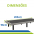Cama Articulada Motorizada 2 Movimentos Resistente até 341kg Obeso Idoso Amputação