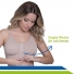 Sutiã Pós-Cirúrgico com Base Reforçada Fechamento Frontal e Costura Horizontal no Busto - Cód. 60113 - New Form
