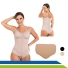 Kit Pós Cirúrgico Abdominoplastia Cinta Tipo Body e Placa em Espuma New Form