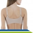 Sutiã Pós-Cirúrgico Base Reforçada Mamoplastia Mastectomia Prótese de Silicone Macom Cód. 1002B
