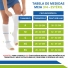Meia Elástica Venosan Anti Trombo Pós-Cirúrgica 3/4 18mmHg AES Estéril - Cód. SG57000E