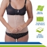Cinta Modeladora Compressora Abdominal com Colchetes e 4 Barbatanas Cinturita - Macom - Cód. 4012