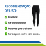 Calça Legging Infravermelho Longo com Biocristais Conforto Alívio de Dores Celulite Performance Treino Reforçada