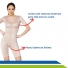 Cinta Pós-Cirúrgica com Mangas e Pernas Curtas Abdominoplástia Lipoaspiração Macom Cód. 2021