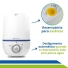 Umidificador De Ar Ultrassônico e Aromatizador Umi Pop 2,3l Bivolt Casa Criança